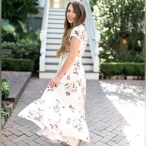 Free People “All I Got” Floral Maxi Dress